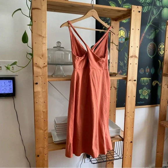 Patagonia Orange Amber Dawn Dress - Picture 4 of 14